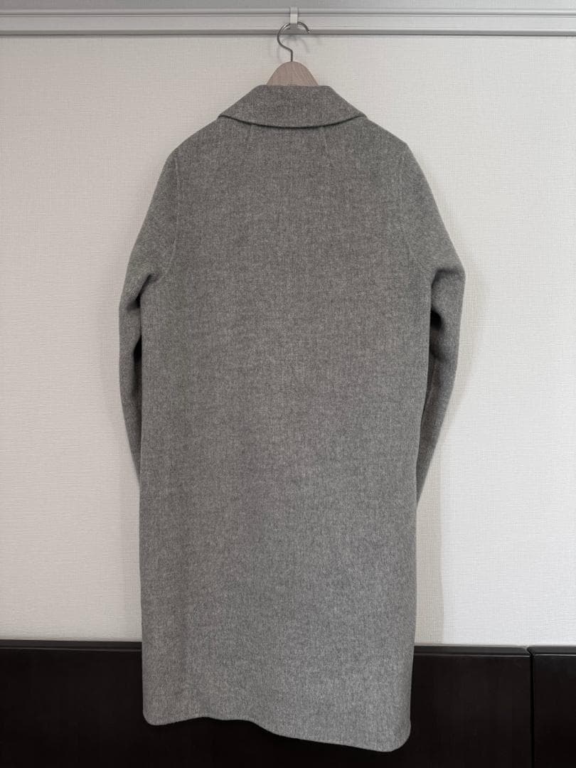 Theory ダブルフェイス チェスターコート オーバーサイズ P グレー