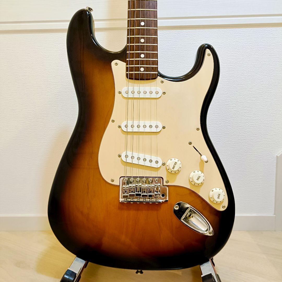 Squier エレキギター ストラトキャスター サンバースト メンテ済