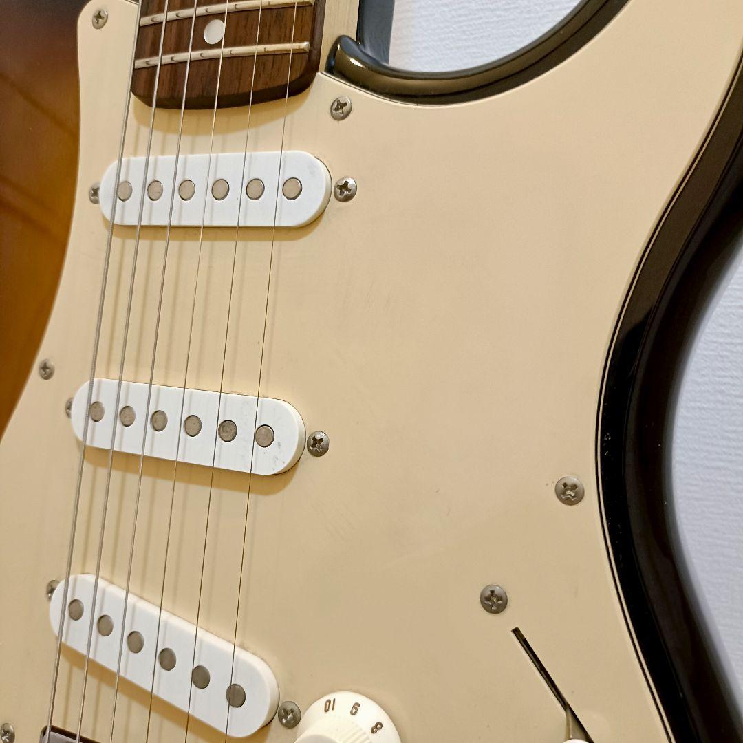 Squier エレキギター ストラトキャスター サンバースト メンテ済