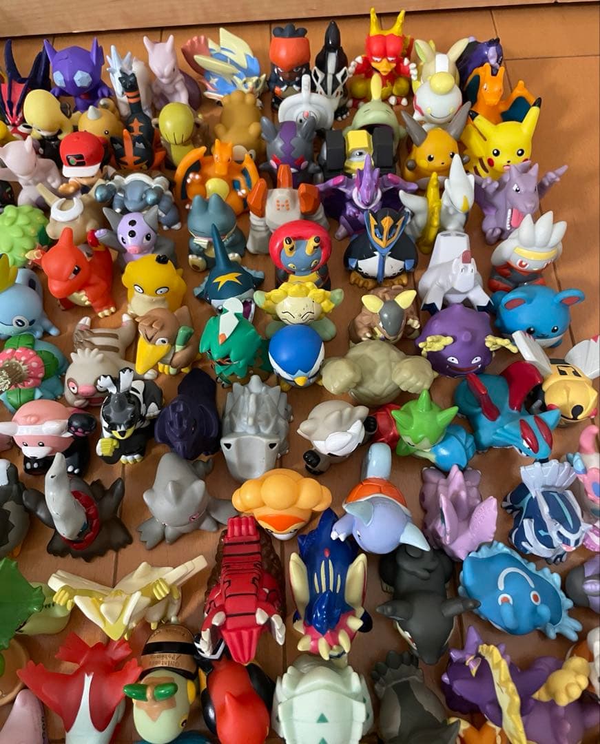 ポケモンキッズ　指人形　まとめ売り 220体　クリア