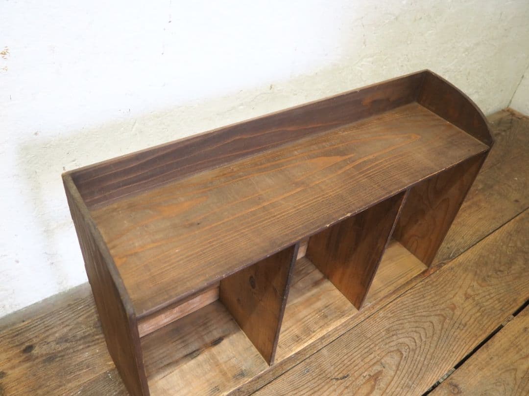 1174 ヴィンテージ　ブックラック　ケース　収納棚　本立て　古家具　レトロ