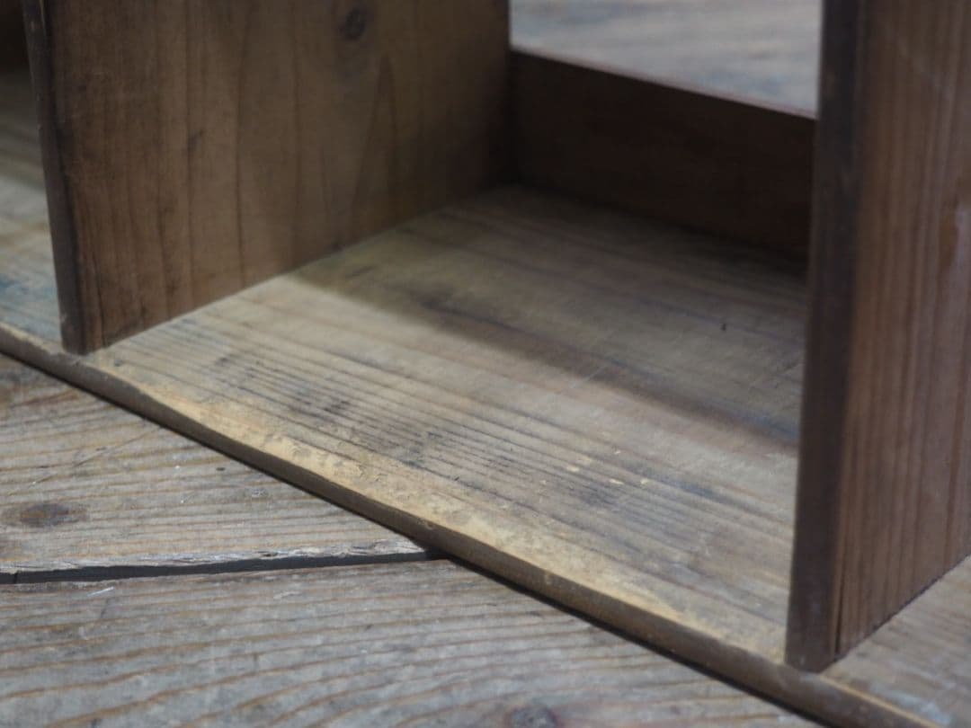 1174 ヴィンテージ　ブックラック　ケース　収納棚　本立て　古家具　レトロ