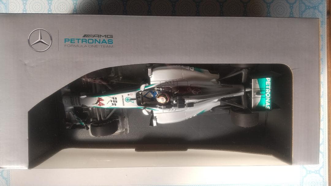ミニチャンプス 1/18 メルセデス PETRONAS F1 L.ハミルトン