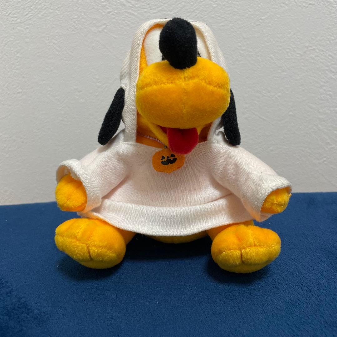 ディズニーストア　ハロウィン　プルート　ぬいぐるみ　おばけ