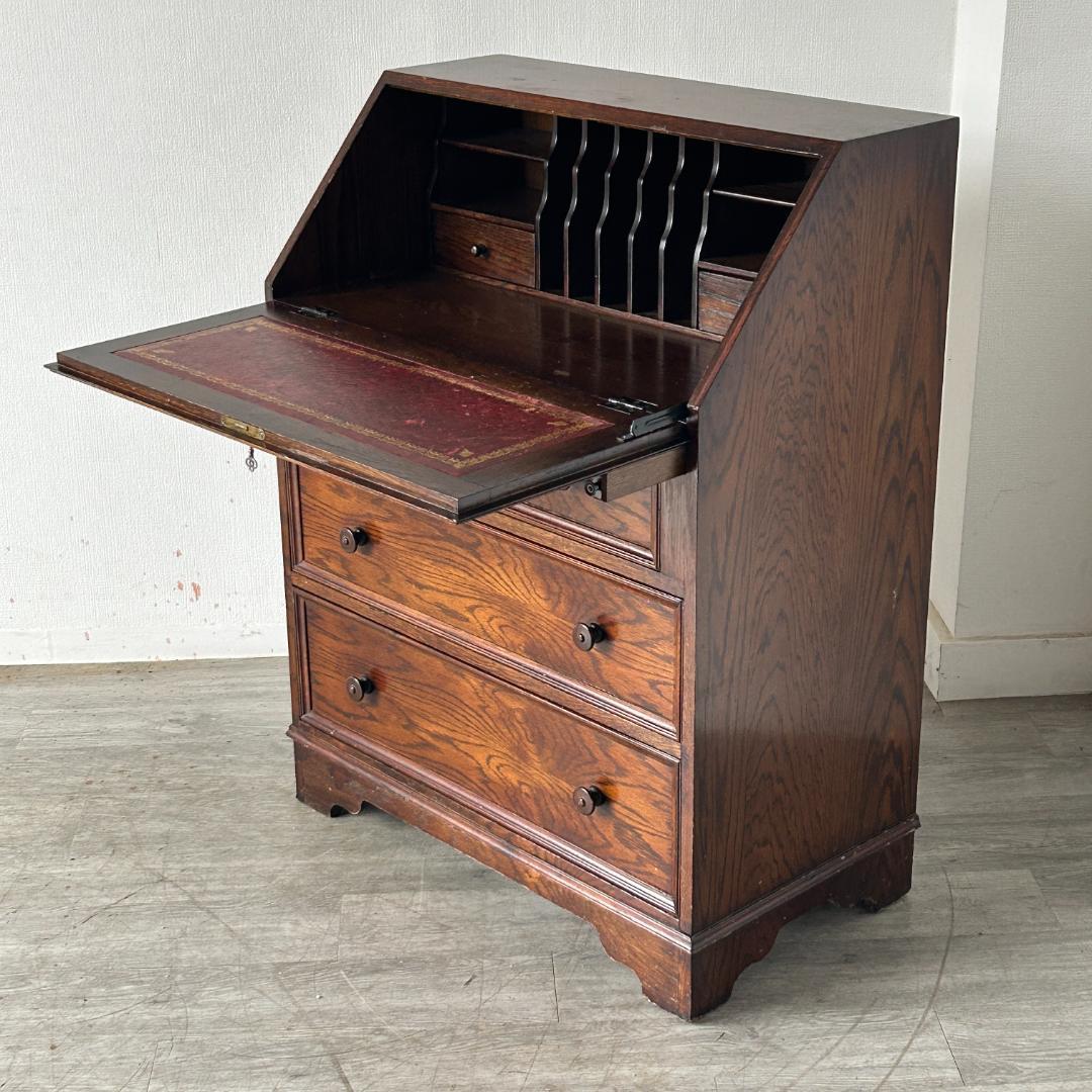 イギリス アンティーク家具 ライティングビューロ 1940年頃 817A