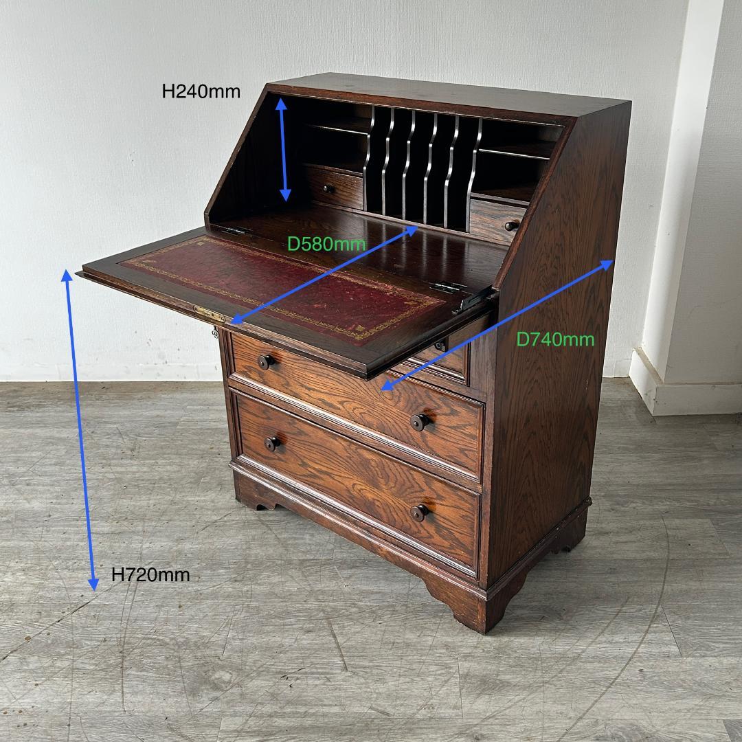 イギリス アンティーク家具 ライティングビューロ 1940年頃 817A