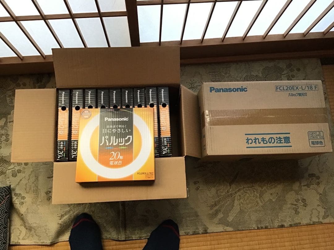 Panasonic パルック ECL20EX-L/18 F 10本入りx2箱値下