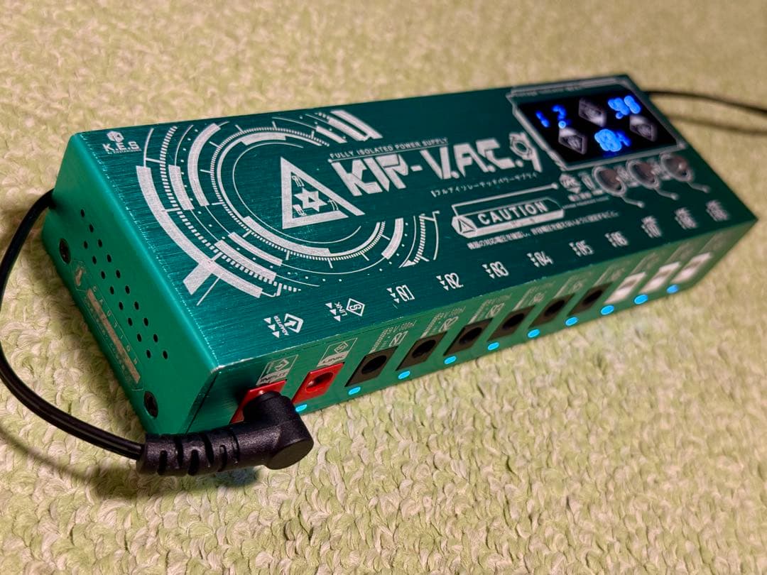 【18V対応・可変電圧】K.E.S KIP-V.A.C.9 パワーサプライ