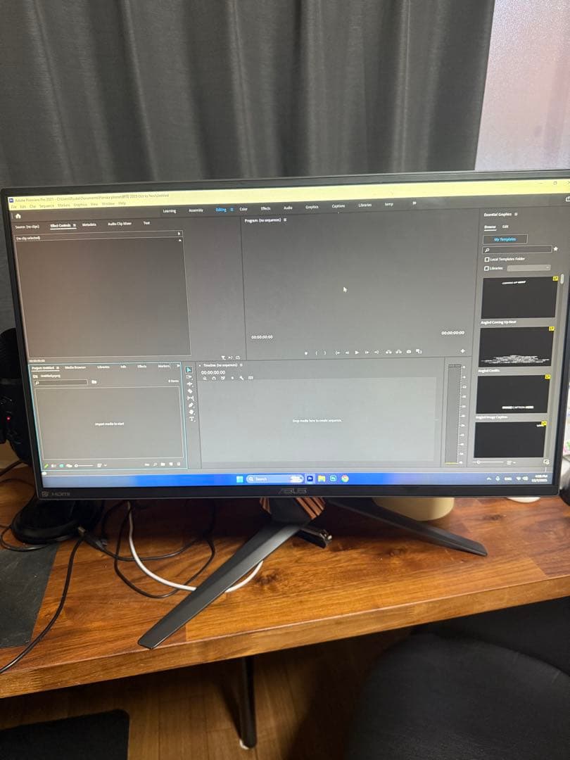 ASUS PG258Q ゲーミングモニター　本体