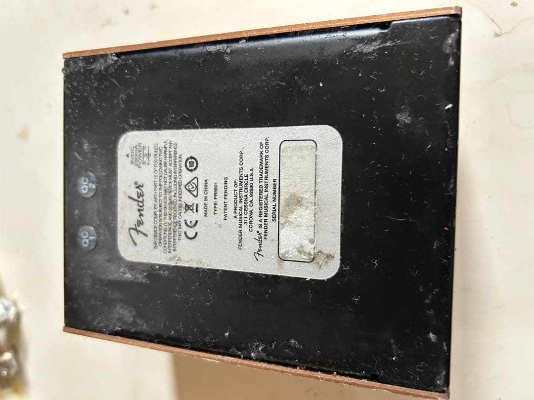 Fender MTG tube distortion 真空管搭載