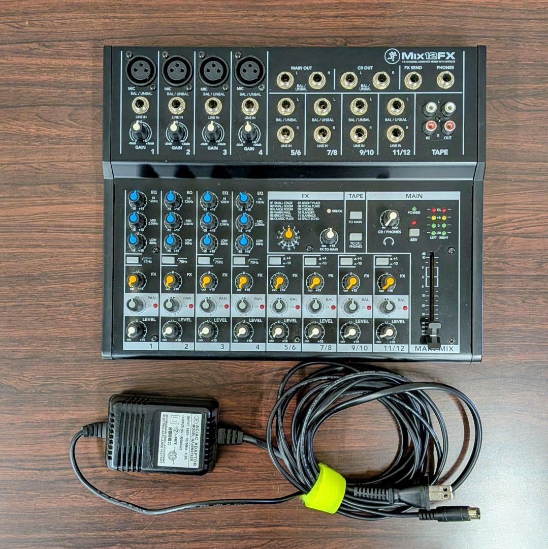 MACKIE / MIX12FX コンパクトアナログミキサー