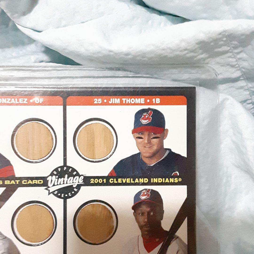 バットカード　インディアンズ　ガーディアンズ　MLB