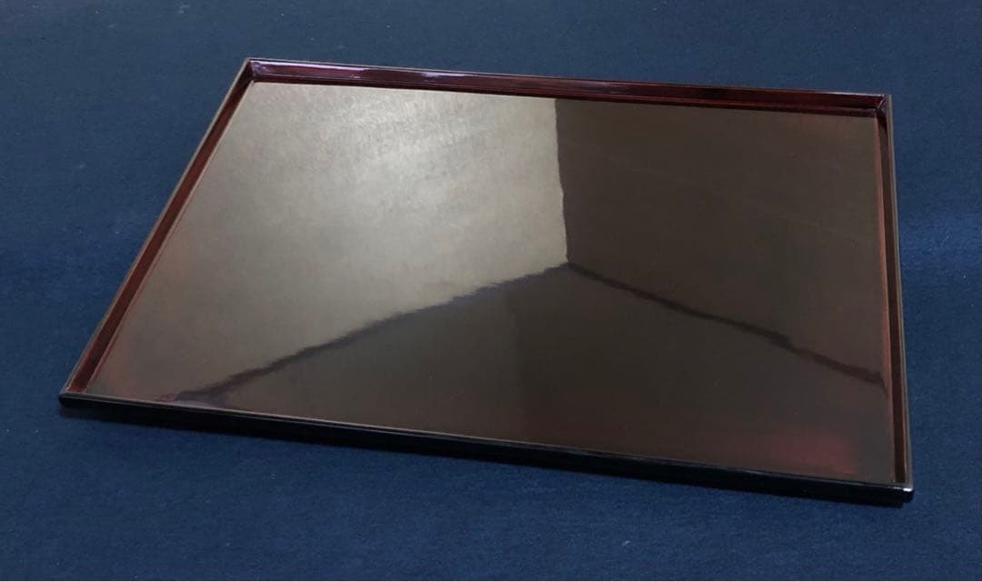 《R》輪島塗 溜塗 卓上膳5客 林漆器店 共箱　251225か3