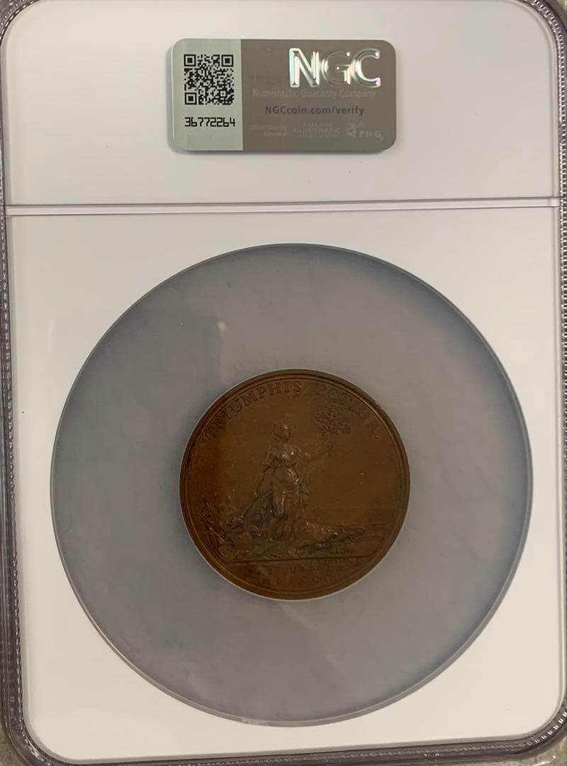 ジョージ3世 ヒストリカルメダル　1802年 アミアンの平和