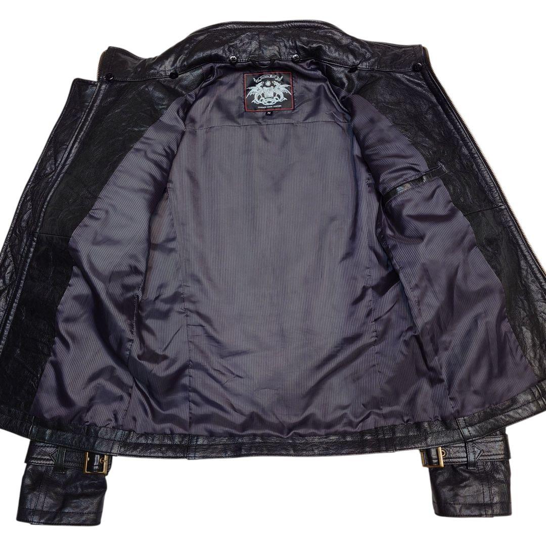 TORNADO MART トルネードマート 山羊革 シングル レザージャケット