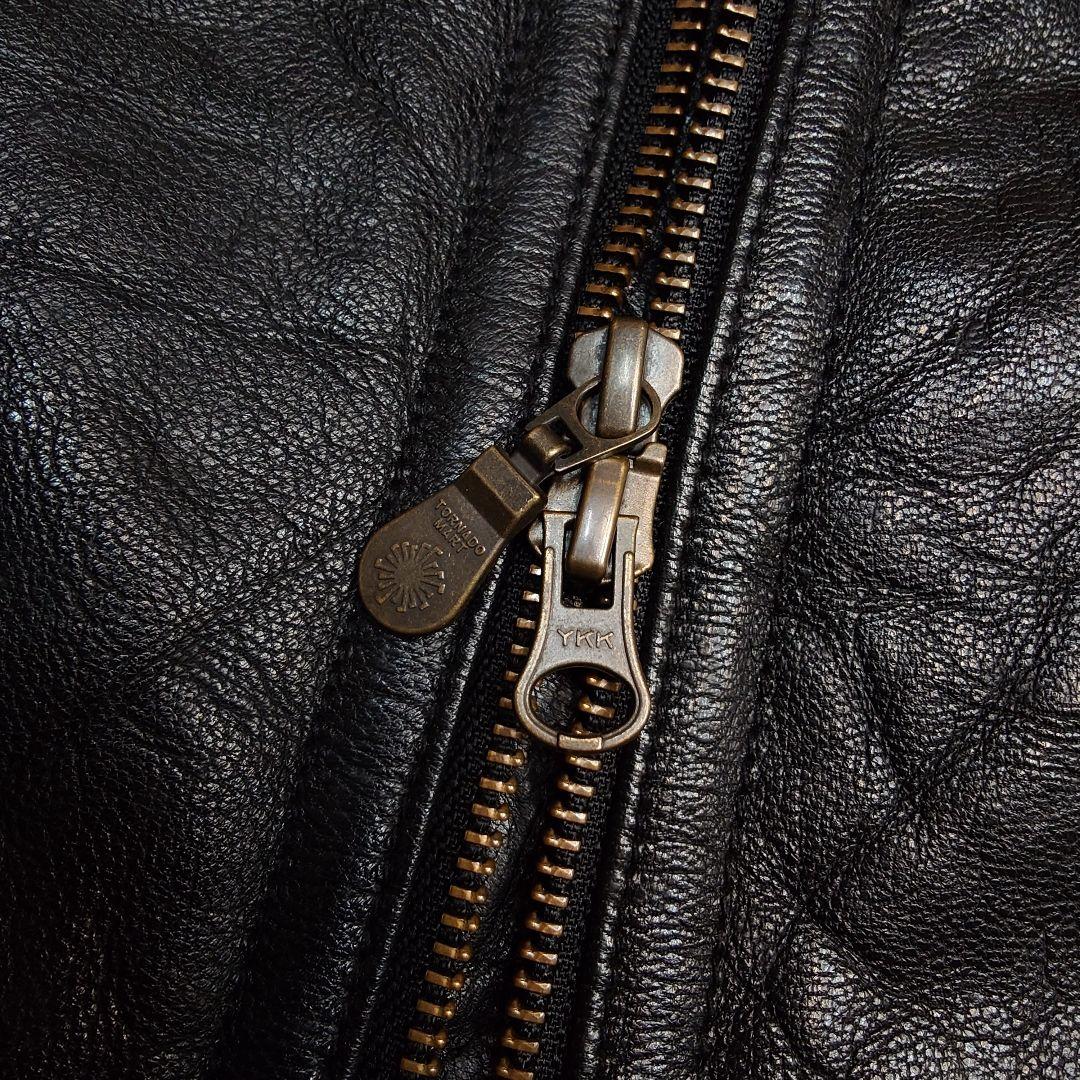 TORNADO MART トルネードマート 山羊革 シングル レザージャケット