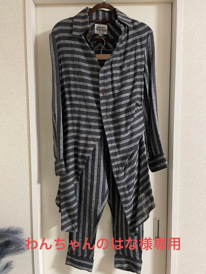 VivienneWestwood MAN ボーダー&ストライプセットアップ