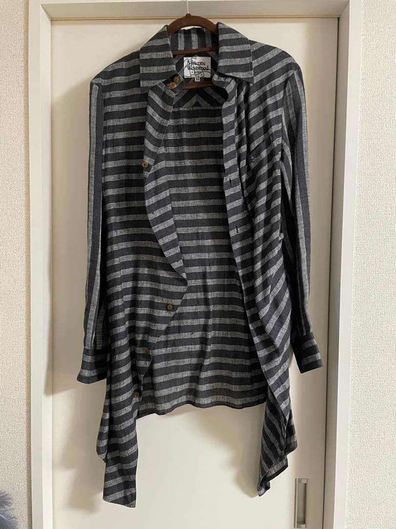 VivienneWestwood MAN ボーダー&ストライプセットアップ