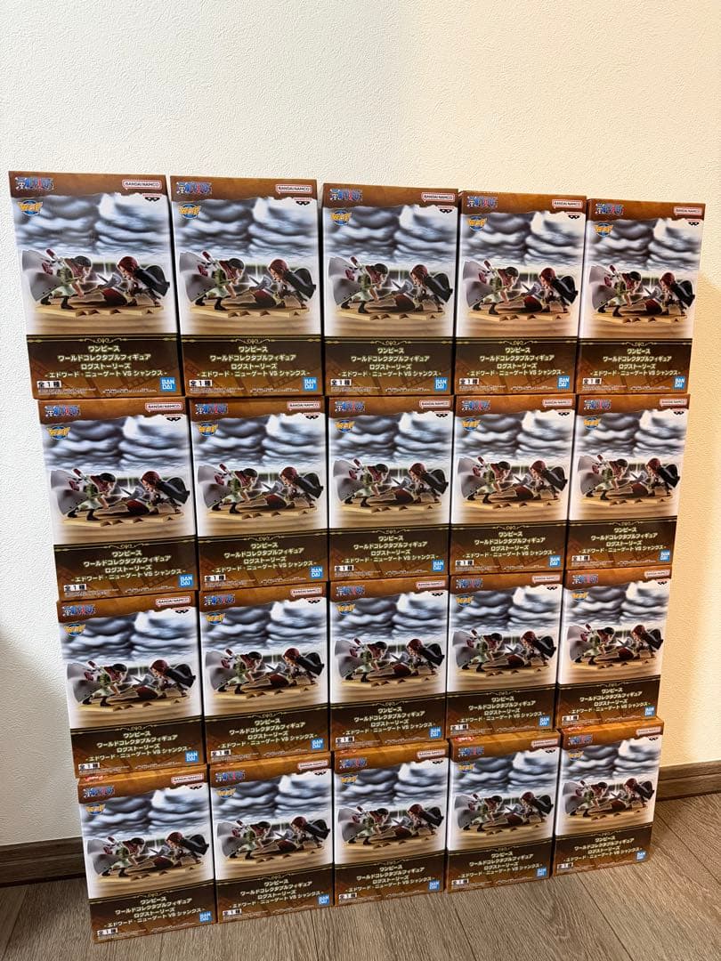 ワンピース ログストーリーズ エドワード・ニューゲートVSシャンクス 20個