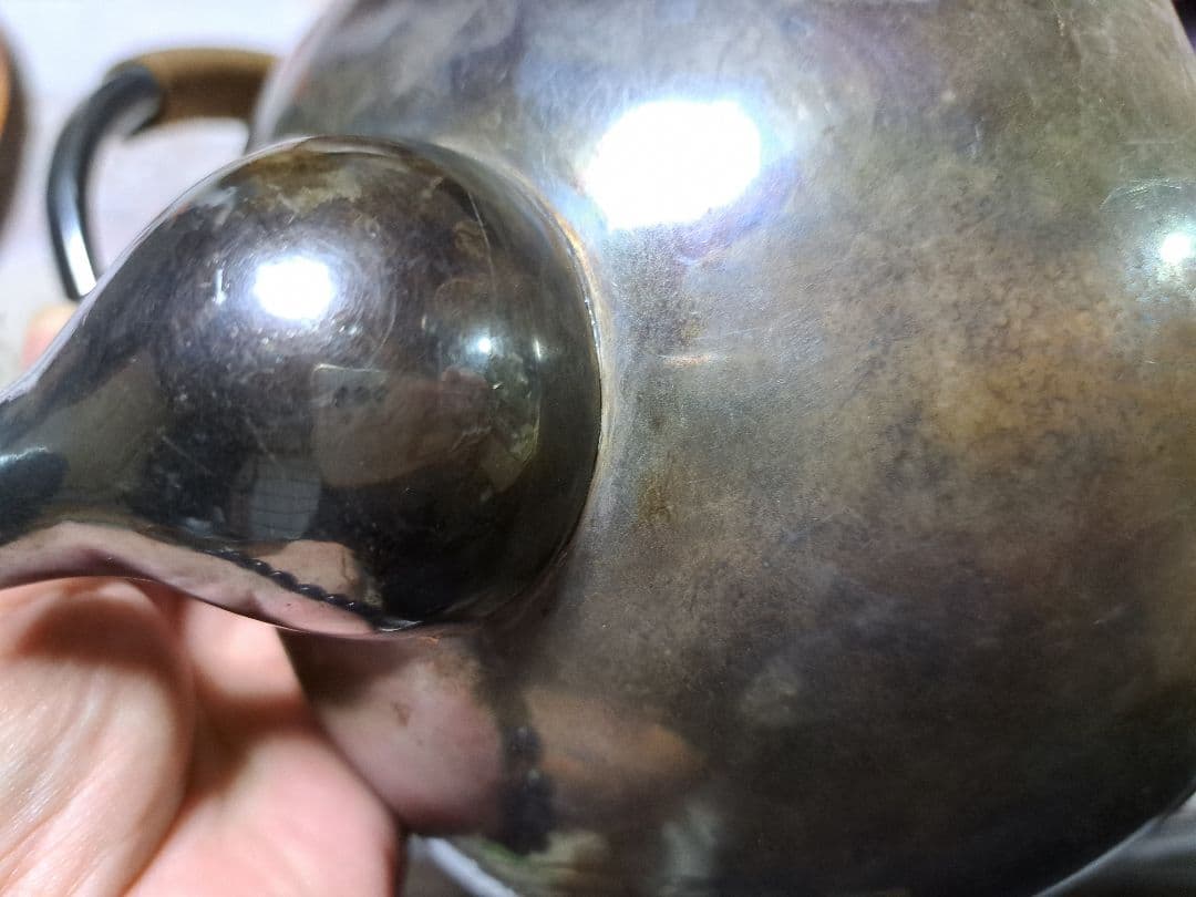 茶道具　銀瓶　高級骨董品　古美術　重さ720g