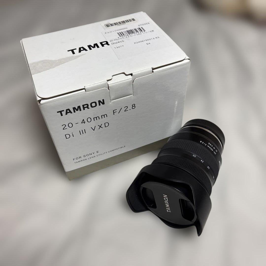 フ*ウ様 【フィルター付】　TAMRON 20-40mm F/2.8 Di II