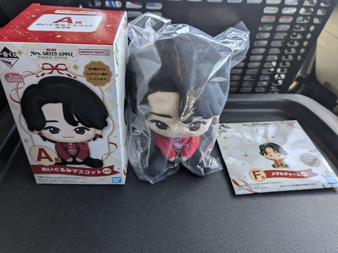 ミセス　1番くじ 　A賞 ぬいぐるみマスコット大森元貴＆F賞未開封メタルチャーム