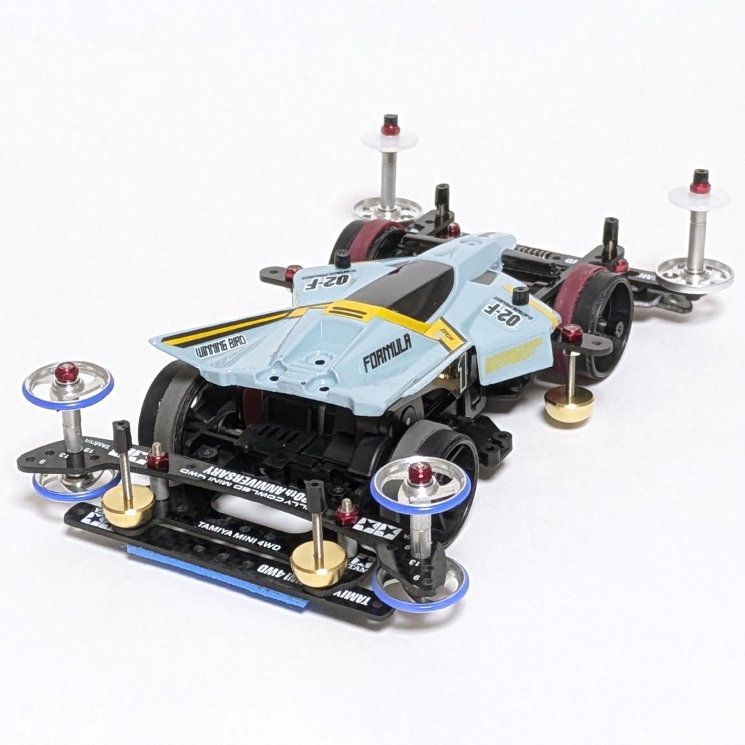 ミニ四駆 完成品 VS 2017ビルド→VZ換装