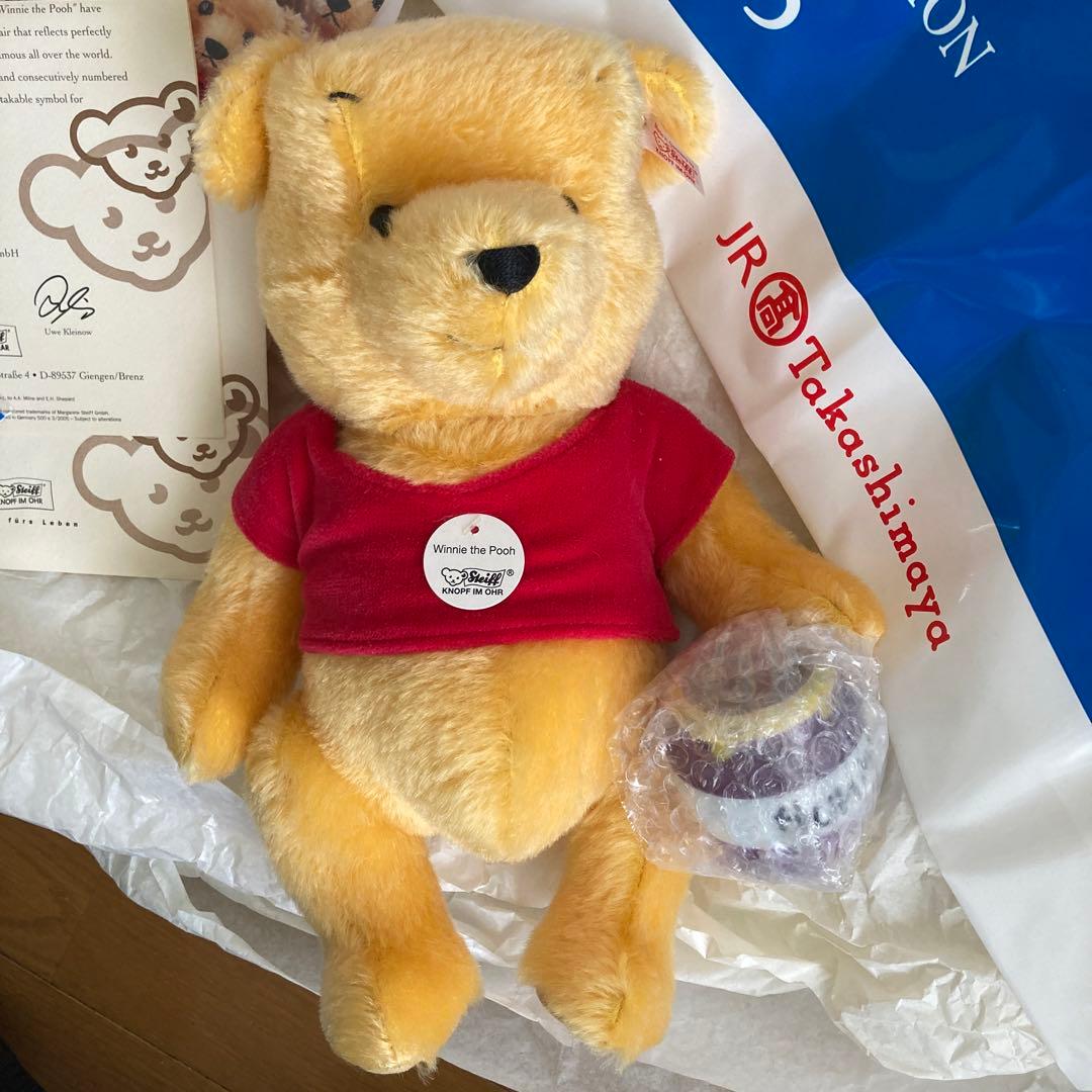 Steiff Winnie the Pooh ぬいぐるみ 676598