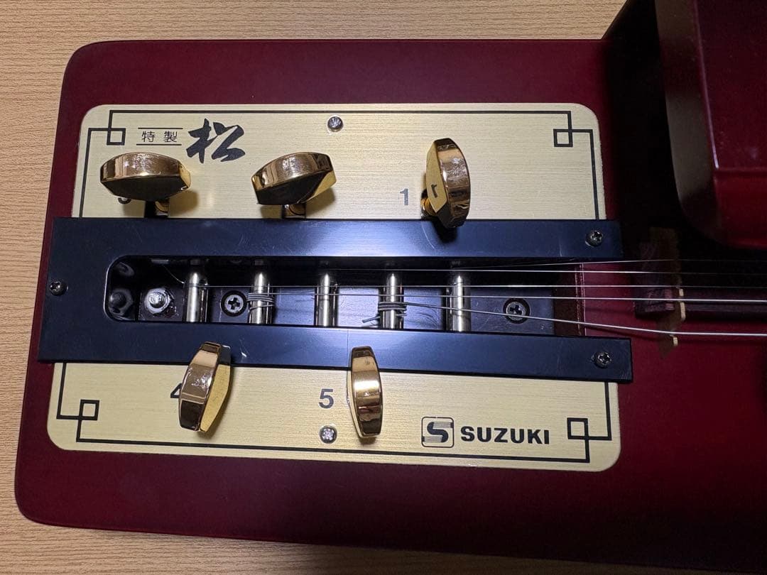 【美品/調律済み】SUZUKI 大正琴　特松