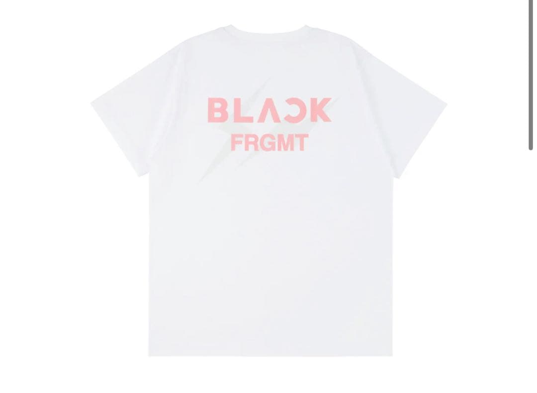 FRAGMENT x BLACKPINK Tシャツ S 未使用　ブラックピンク