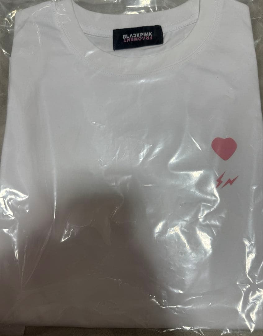 FRAGMENT x BLACKPINK Tシャツ S 未使用　ブラックピンク