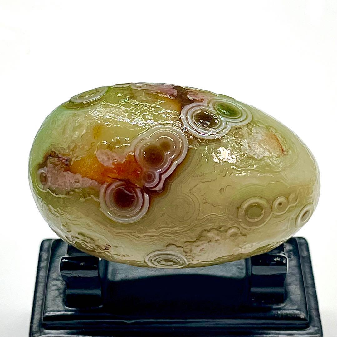 ゴビ瑪瑙 原石 S717 ゴビ石 天眼石 鉱物 標本 49.5ｇ