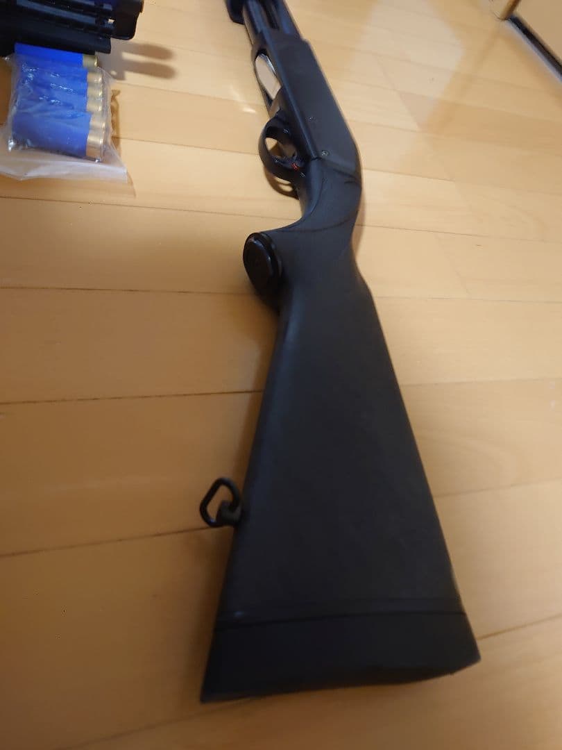 ショットガン ブラック M870 マルゼン カートリッジホルダー付き