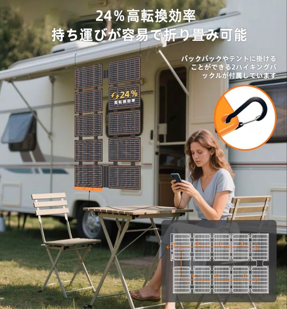 ソーラーパネル　100W