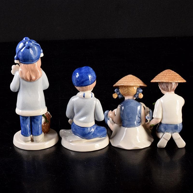 ロイヤルコペンハーゲン　サンタ　雪だるま　女の子など　9点　箱付　G　7171C