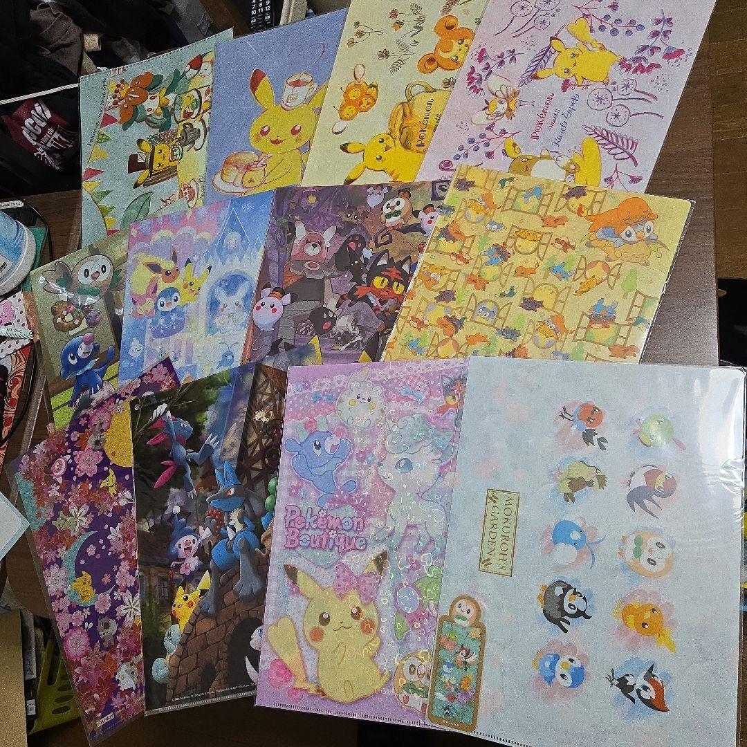 ポケモン　クリアファイルまとめ売り　約100枚