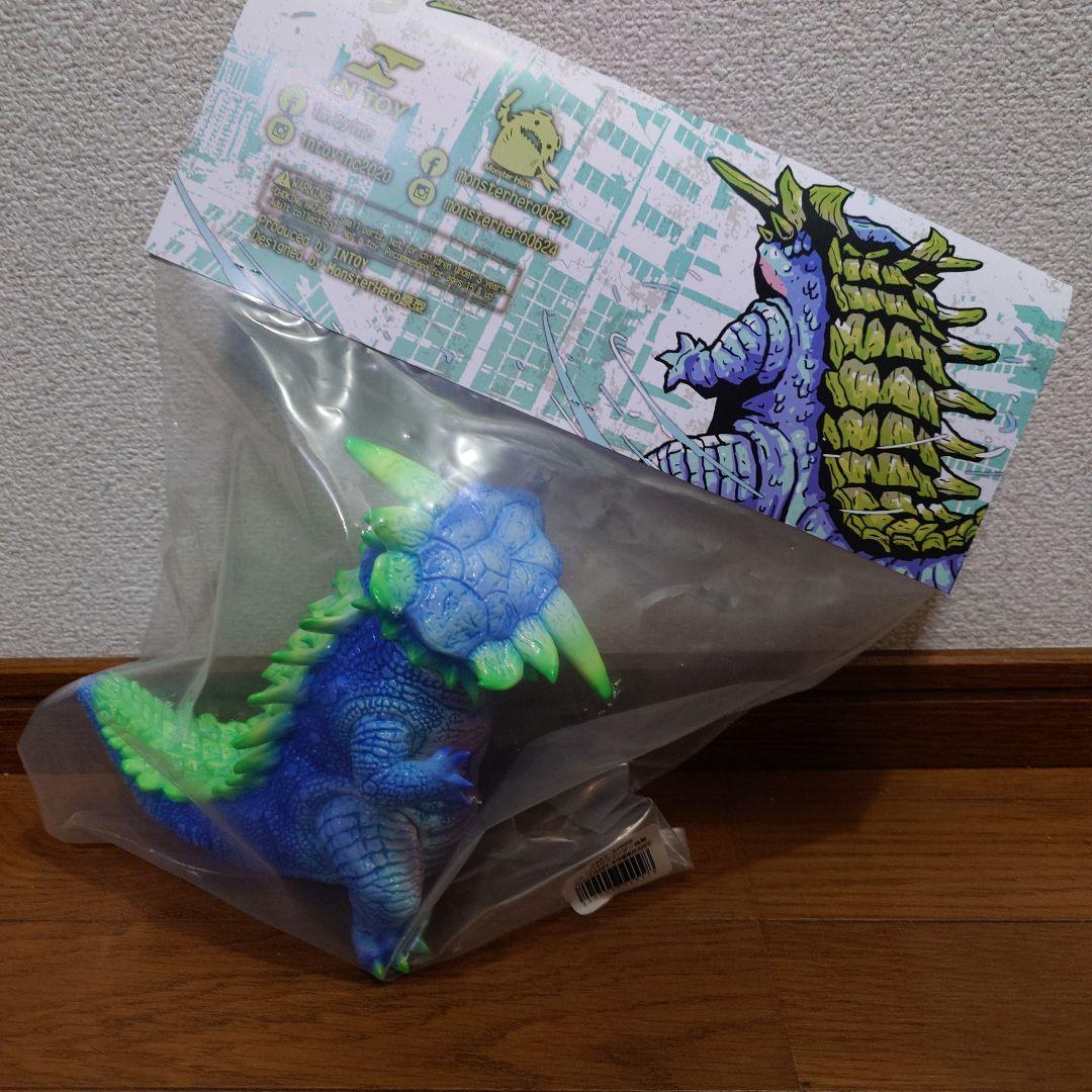 墓場の画廊　IN TOY　イントイ　ソフビ　サラマンダー怪獣　インディーズソフビ