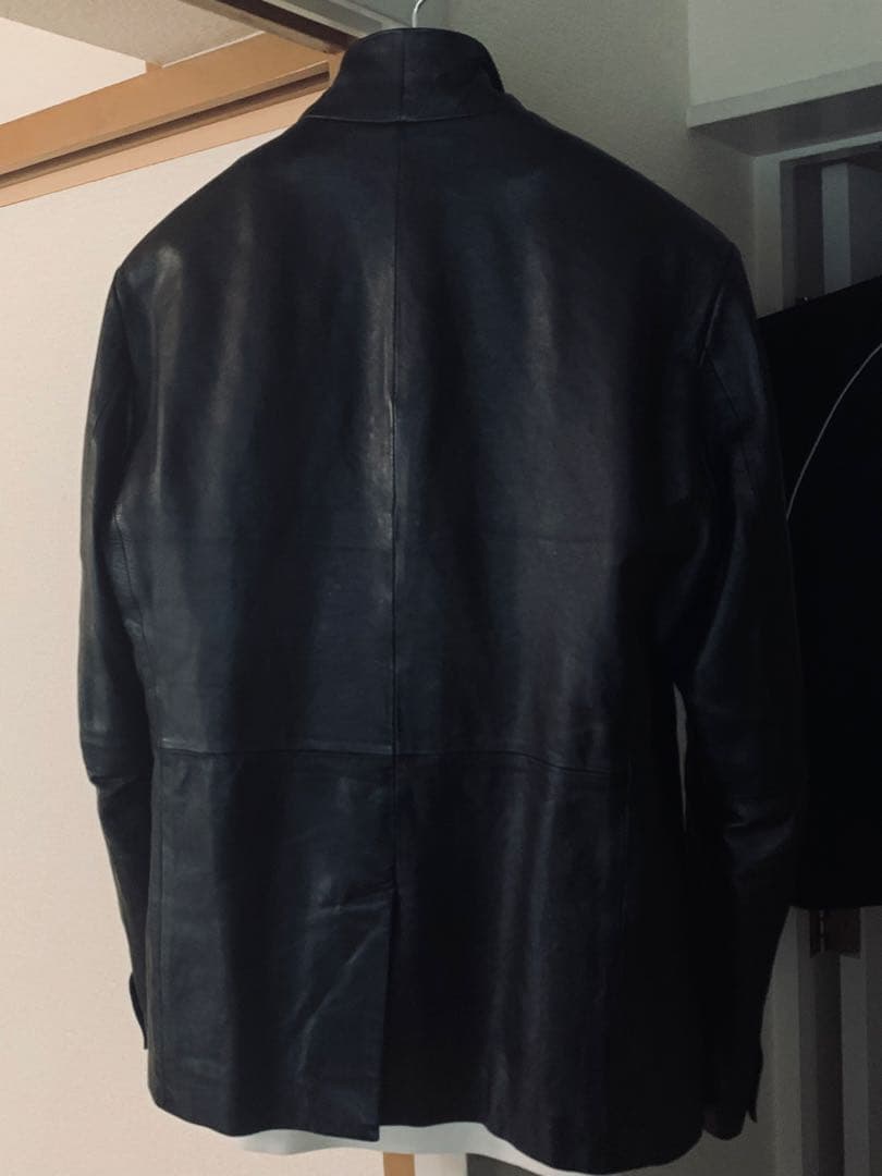希少サイズ！5351プールオム人気完売！定価8万ON/OFF自在レザージャケット