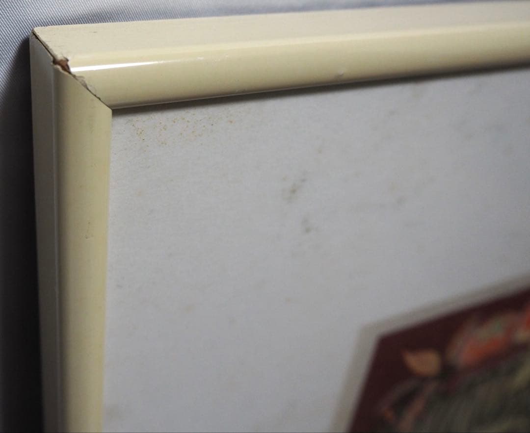 真作■池田修三 木版画 みのり 直筆サイン 1986年■版画 絵画 花の冠 一月