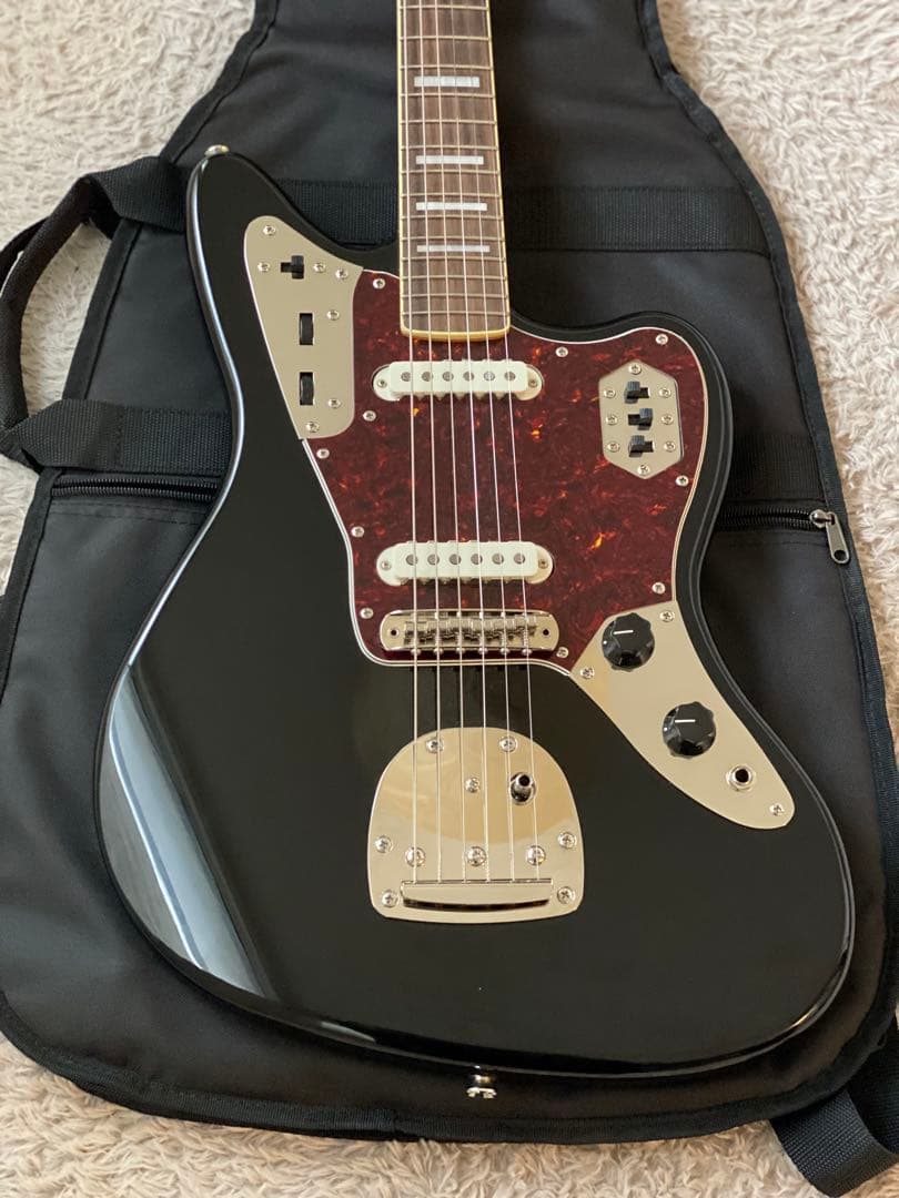 美品　SQUIER Classic Vibe '70s Jaguar Black