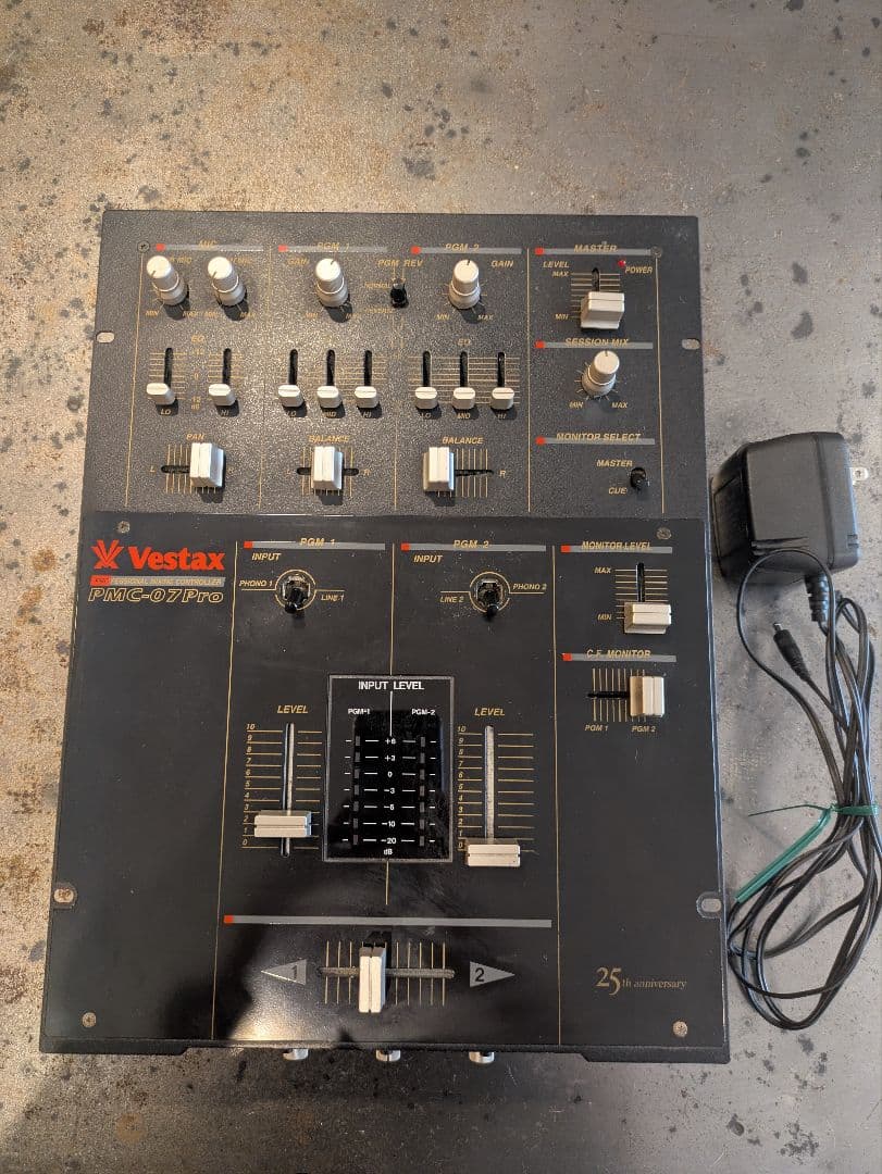 【完動品】Vestax PMC-07Pro DJミキサー ベスタクス