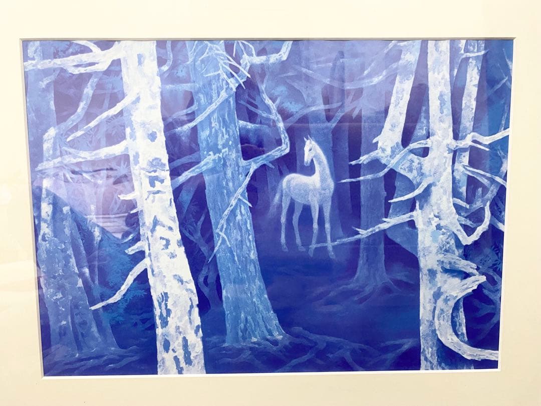 = 再値下げ = 東山魁夷「白馬の森」