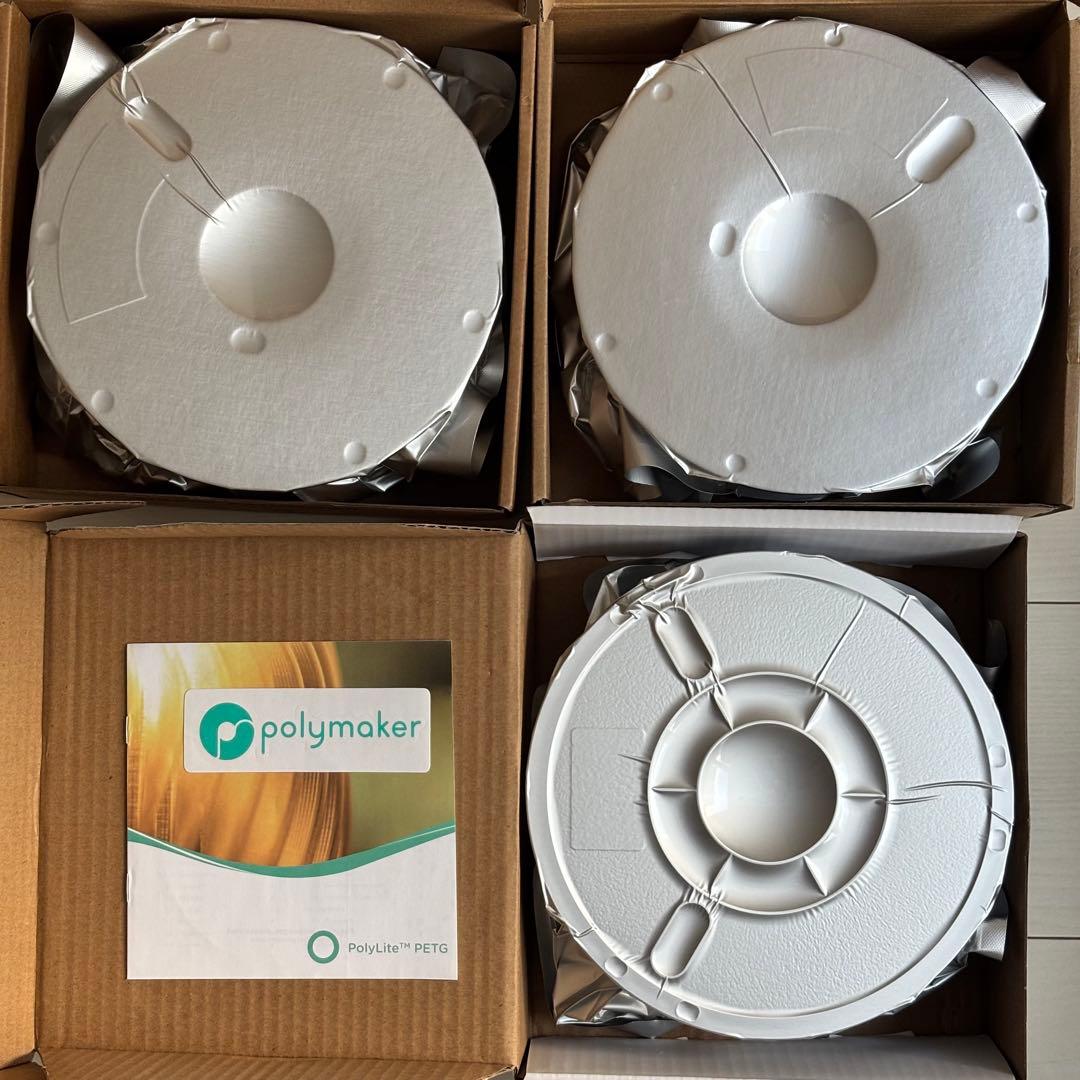 【新品】PolyMaker ASA PETGフィラメント３個