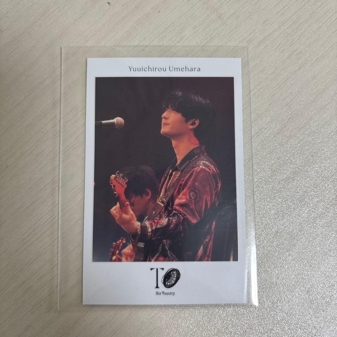 SirVanity チェキ風カード 梅原裕一郎 Amazon