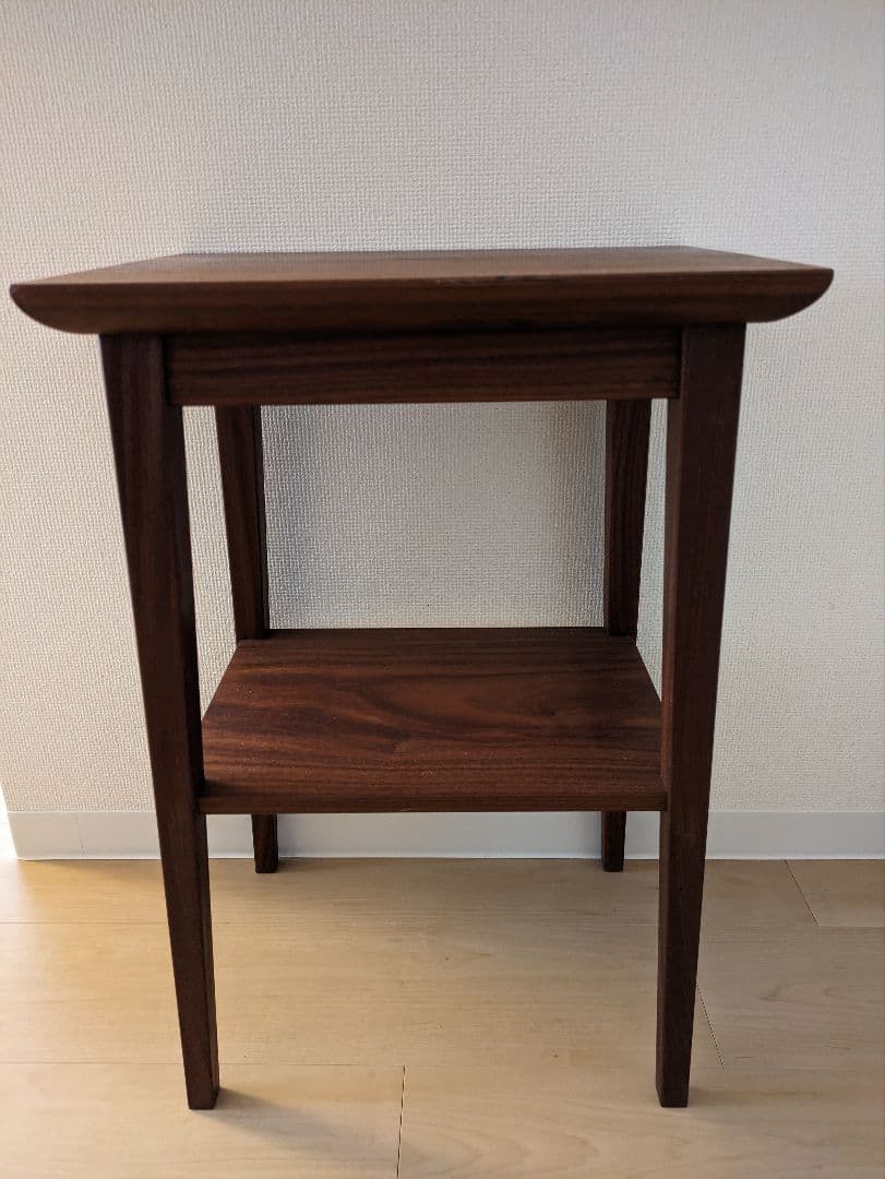 2日間限定　サイドテーブル　チーク　無垢材　ビンテージ家具