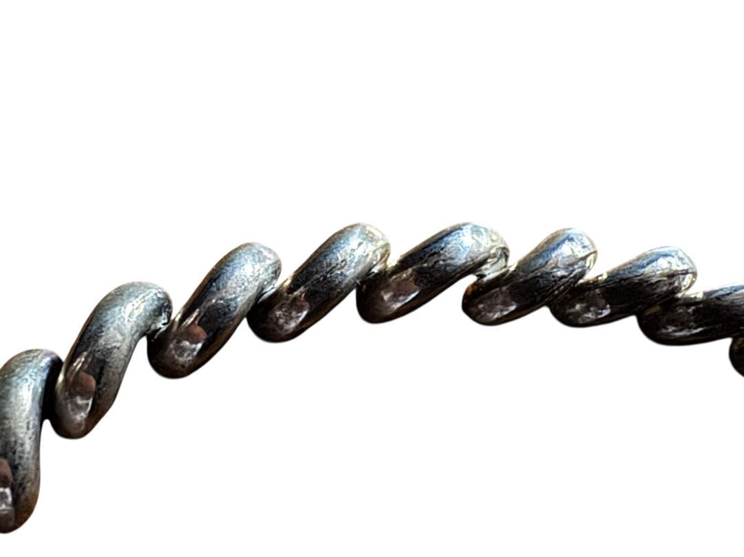 値下げ!!シルバー925 トルサード ツイストブレスレット