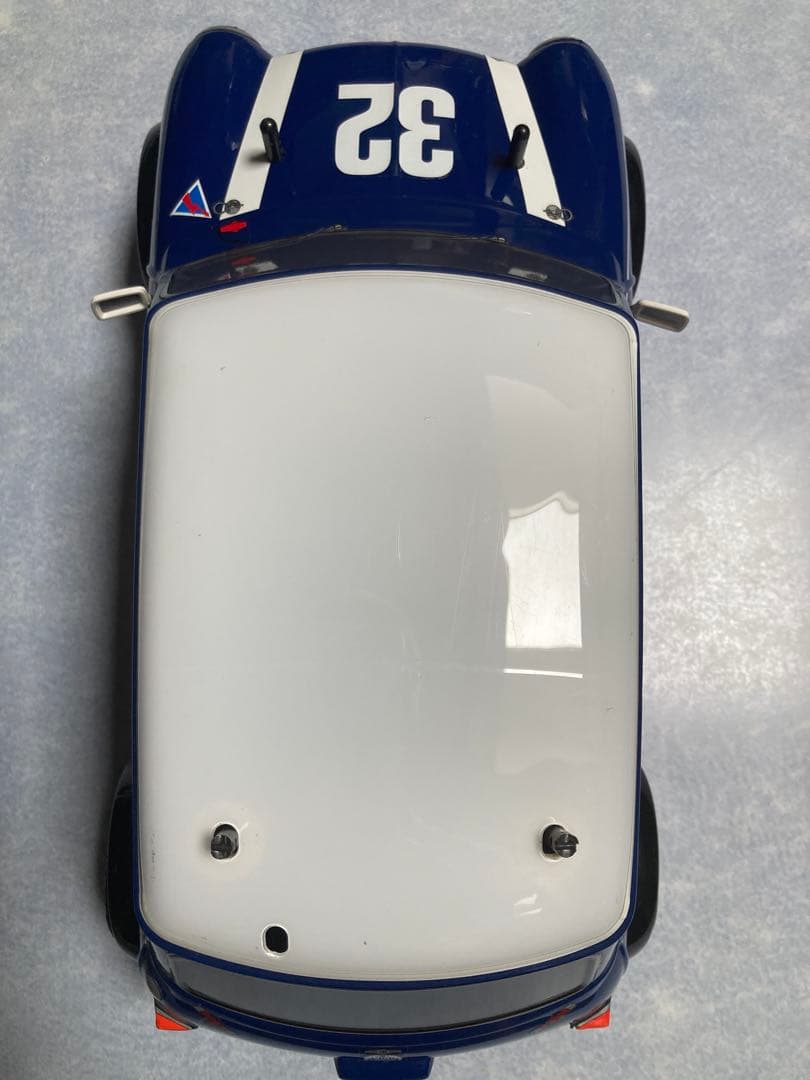 【タミヤRCカー】1/10ローバーミニクーパークーパー未走行品•メカ、プロポ付き