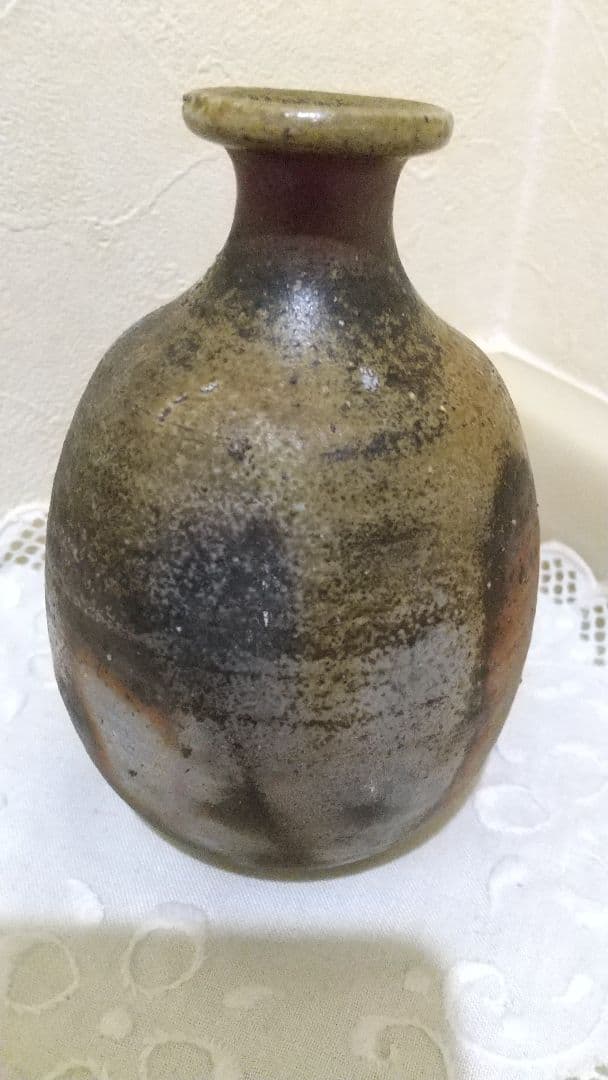 備前焼(楽山窯) 徳利 花瓶