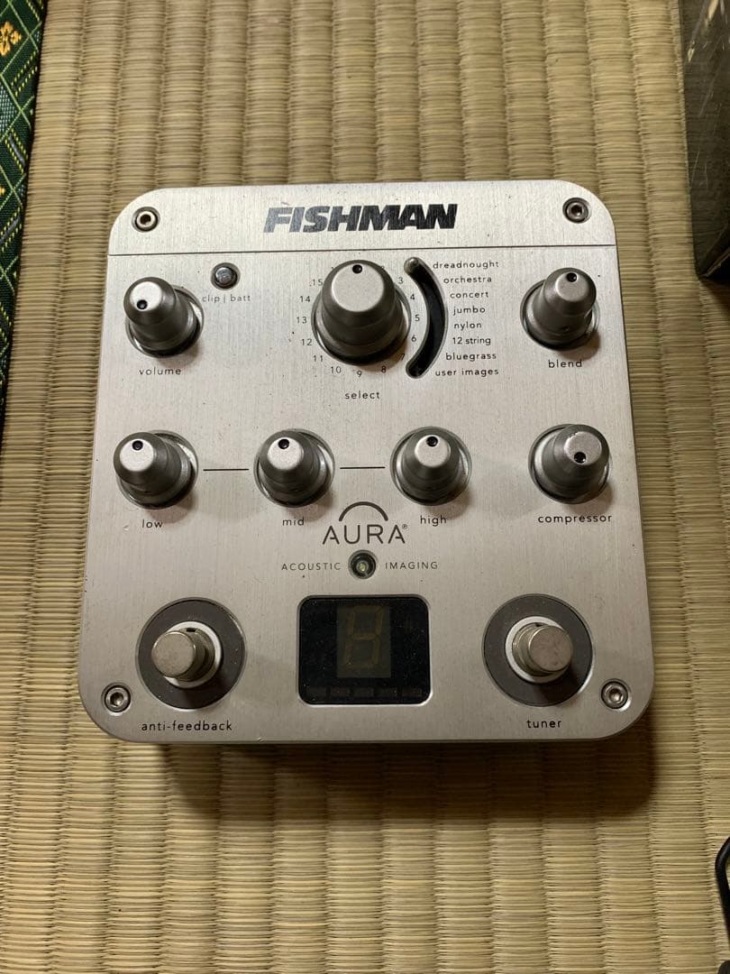 FISHMAN AURA アコースティックギターエフェクター