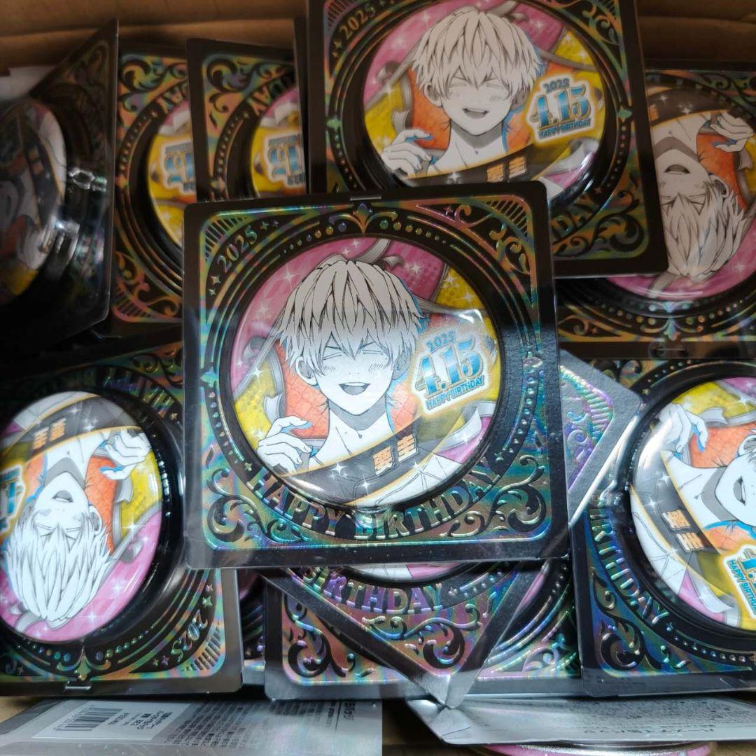 誕生日 缶バッジ 60 個セット